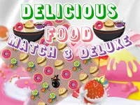 Delicious Food Match 3 Deluxes image