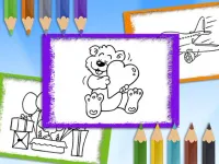Cartoon Coloring Book image