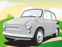Vintage German Cars Jigsaw image