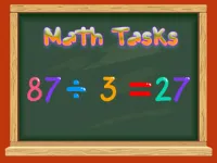 Math Tasks -True or False image