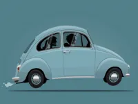 Vintage Sports Car Difference image